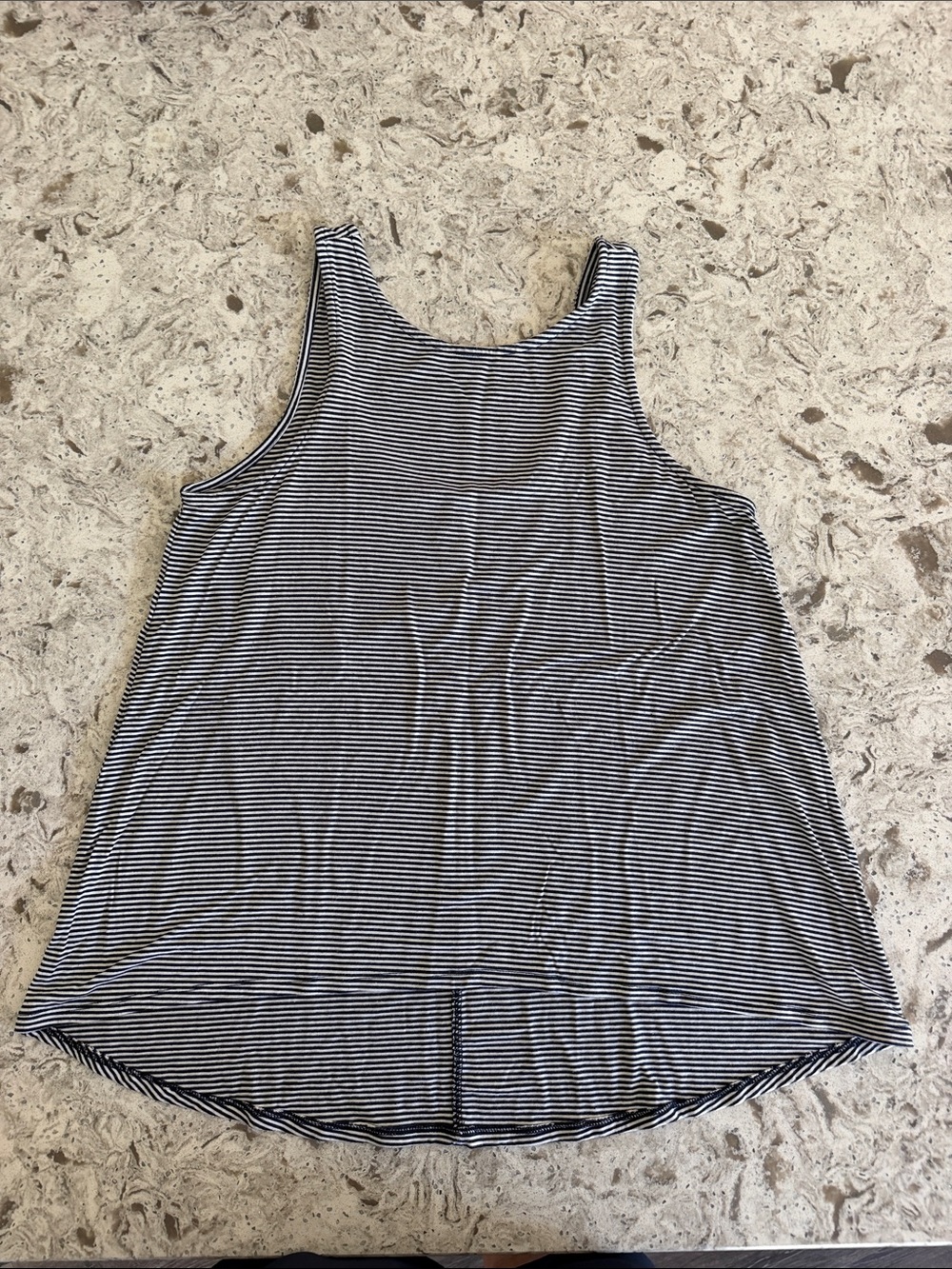 Simple Pleasures Striped Navy & White Tank Top - Women